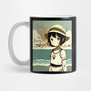 Just a girl who loves the beach Mug